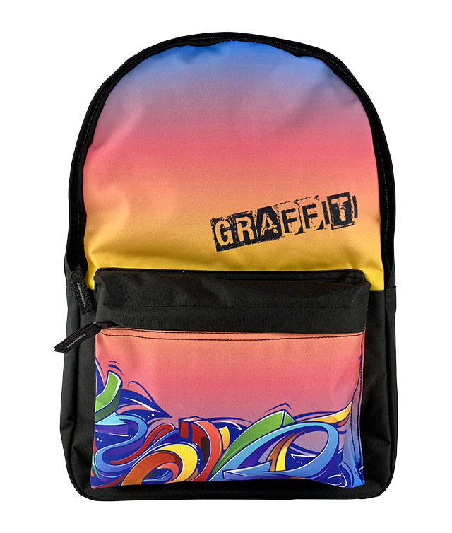 GHIOZDAN SCS TEENS GRAFITTI U COMPARTIMENT CU BUZUNAR 42 X 30 X 14 CM CAPTUSEALA 2 FERMOARE PIGNA GHIOZDAN SCS TEENS GRAFITTI U COMPARTIMENT CU BUZUNAR 42 X 30 X 14 CM CAPTUSEALA 2 FERMOARE PIGNA